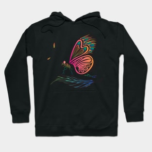 Memengwaa Butterfly WAWEZHI Canada Indigenous Hoodie